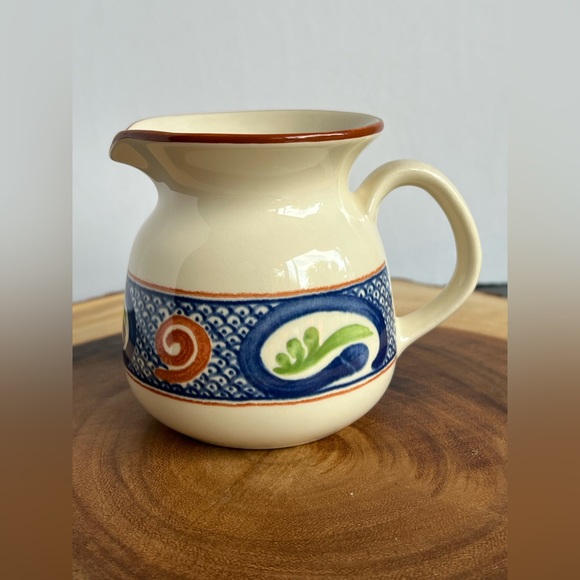 Franciscan Dinnerware, Calypso CREAMER  & SUGAR BOWL  VTG USA, circa 1978 - Picture 3 of 16